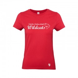 Wildcats T-Shirt Damen rot